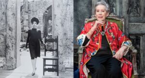 Újra kamerák elé állt Dior és Yves Saint Laurent 85 éves egykori modellje
