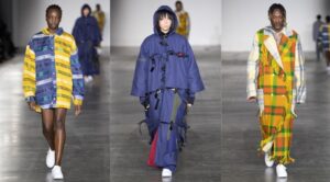 Bethany Williams presented No Recourse to Public Funds (NRPF) at LFWM