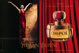 Champagne- a parfüm, ami miatt Yves Saint Laurent pereskedésbe keveredett