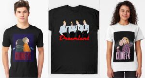 TV series t-shirts are bigger fashion trends now than the pop band t-shirts