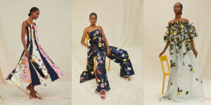 Oscar de la Renta Resort 2021 - virágok és kényelem