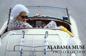 Alabama Muse FW 2021-11 MFW - Unconventional animal friendly fur meets Lynch and Tarantino