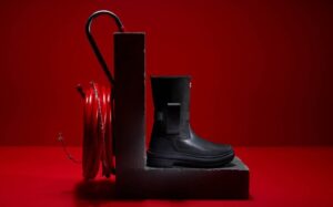 Hunter Collaborates With ‘Killing Eve’ on Boots Inspired by the TV Show