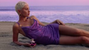 Versace Dylan Purple - Iris Law starring in the campaign